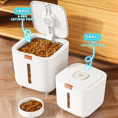 Large Pet Food Storage Barrel