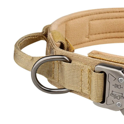 Tactical Dog Collar for Medium and Large Dogs - Adjustable & Durable