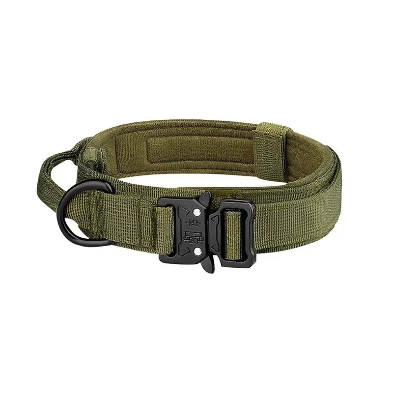 Tactical Dog Collar for Medium and Large Dogs - Adjustable & Durable