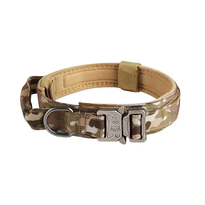 Tactical Dog Collar for Medium and Large Dogs - Adjustable & Durable